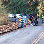Log truck driver killed in wreck on Highway 101 at Lake Crescent