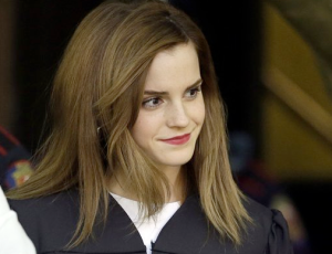 Actress Emma Watson. After slipping from the top of the most popular baby names six years ago