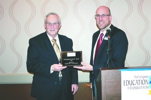 Distinguished Service Award recipient Mike McCarty