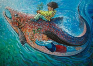 The art of Richard Jesse Watson — and the illustrator himself — awaits visitors on the Port Townsend Studio Tour this Saturday and Sunday.