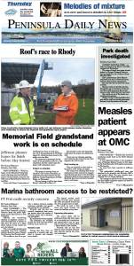 Here is today's Jefferson County front page. There's more inside that isn't online! ()