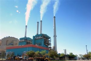 Smoke rises from the Colstrip Steam Electric Station