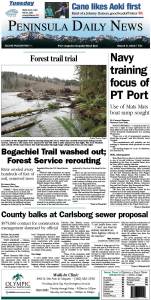 Today's front page tailored for the PDN's readers in Clallam County. There's more inside that isn't online! ()