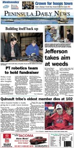 Today's front page tailored for the PDN's readers in Jefferson County. There's more inside that isn't online! ()