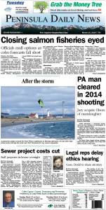 Today's front page tailored for the PDN's readers in Clallam County. There's more inside that isn't online! ()