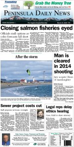 Today's front page tailored for the PDN's readers in Clallam County. There's more inside that isn't online! ()