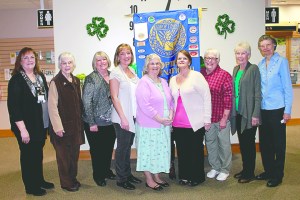 Soroptimist International of Port Angeles Jet Set President Becky McGinty