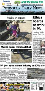 Today's front page tailored for the PDN's readers in Clallam County. There's more inside that isn't online! ()