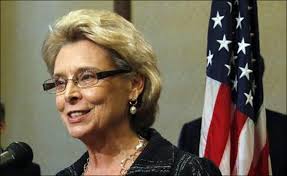 Chris Gregoire in 2013. (Associated Press file photo)