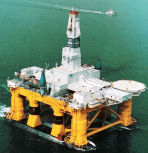 Greenpeace and North Olympic Peninsula protesters say they'll be present when the Polar Pioneer arrives in Port Angeles this morning. (Royal Dutch Shell)