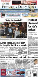 Today's front page tailored for the PDN's Jefferson County edition. There's more inside that isn't online! ()