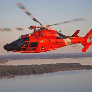 Coast Guard MH-65 Dolphin helicopter. (U.S. Coast Guard)