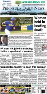 Today's front page tailored for the PDN's readers in Clallam County. There's more inside that isn't online! ()