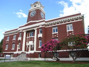 The 136-year-old Clallam County Courthouse clock has been broken for several weeks
