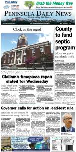 Today's front page tailored for the PDN's readers in Clallam County. There's more inside that isn't online! ()