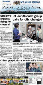 Today's front page tailored for the PDN's readers in Clallam County. There's more inside that isn't online! ()