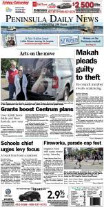 Today's front page tailored for the PDN's readers in Jefferson County. There's more inside that isn't online! ()