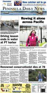 Today's front page tailored for the PDN's Jefferson County readers. There's more inside that isn't online! ()