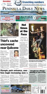 Today's front page tailored for the PDN's Jefferson County readers. There's more inside that isn't online! ()