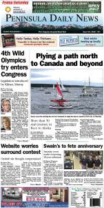 Today's front page tailored for the PDN's Clallam County readers. There's more inside that isn't online! ()