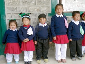 The children of Chaurikharka