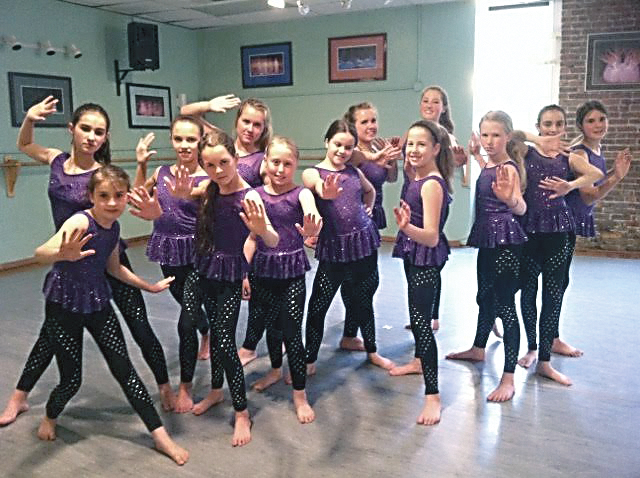 The junior contemporary group — dancers age 11 to 14 — will present a piece titled “Kalifornia” in Ling Hui's spring production this weekend at Fort Worden State Park in Port Townsend. (Ling Hui Dance Studio)