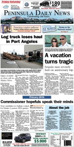 Today's front page tailored for the PDN's readers in Clallam County. There's more inside that isn't online! ()