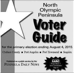 BEFORE YOU VOTE — Check out our voter guide for primary elections in Clallam, Jefferson counties. It's in today's PDN