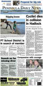 Today's front page tailored for the PDN's readers in Jefferson County. There's more inside that isn't online!