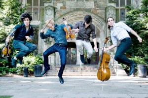 Coming out to the Olympic Music Festival Farm this weekend is the Jeremy Kittel Band: from left