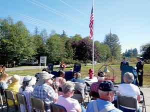 Chief Alex Baker of Clallam County Fire District No. 4 and John Kempf