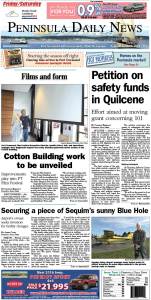 Today's front page tailored for the PDN's readers in Jefferson County. There's more inside that isn't online!