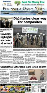 Today's front page tailored for the PDN's readers in Jefferson County. There's more inside that isn't online!