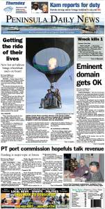 Today's front page tailored for the PDN's readers in Jefferson County. There's more inside that isn't online!