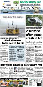 Today's front page tailored for the PDN's readers in Jefferson County. There's more inside that isn't online!