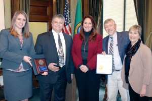 Representatives from Port Angeles-based First Federal