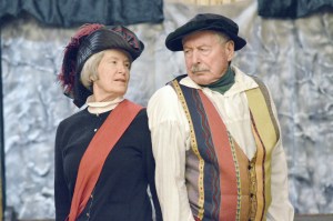 Judi and Merv Wingard costar in Twelfth Night at Olympic Theatre Arts in Sequim this Saturday. Photo by Diane Urbani de la Paz ()