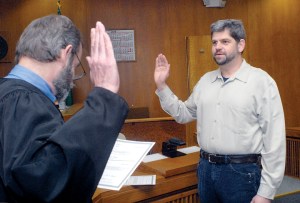 Newly-elected Clallam County Commissioner Mark Ozias