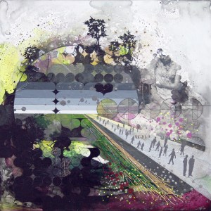 Images dreamed up by Port Townsend artist Counsel Langley are on display now in Eye Contact