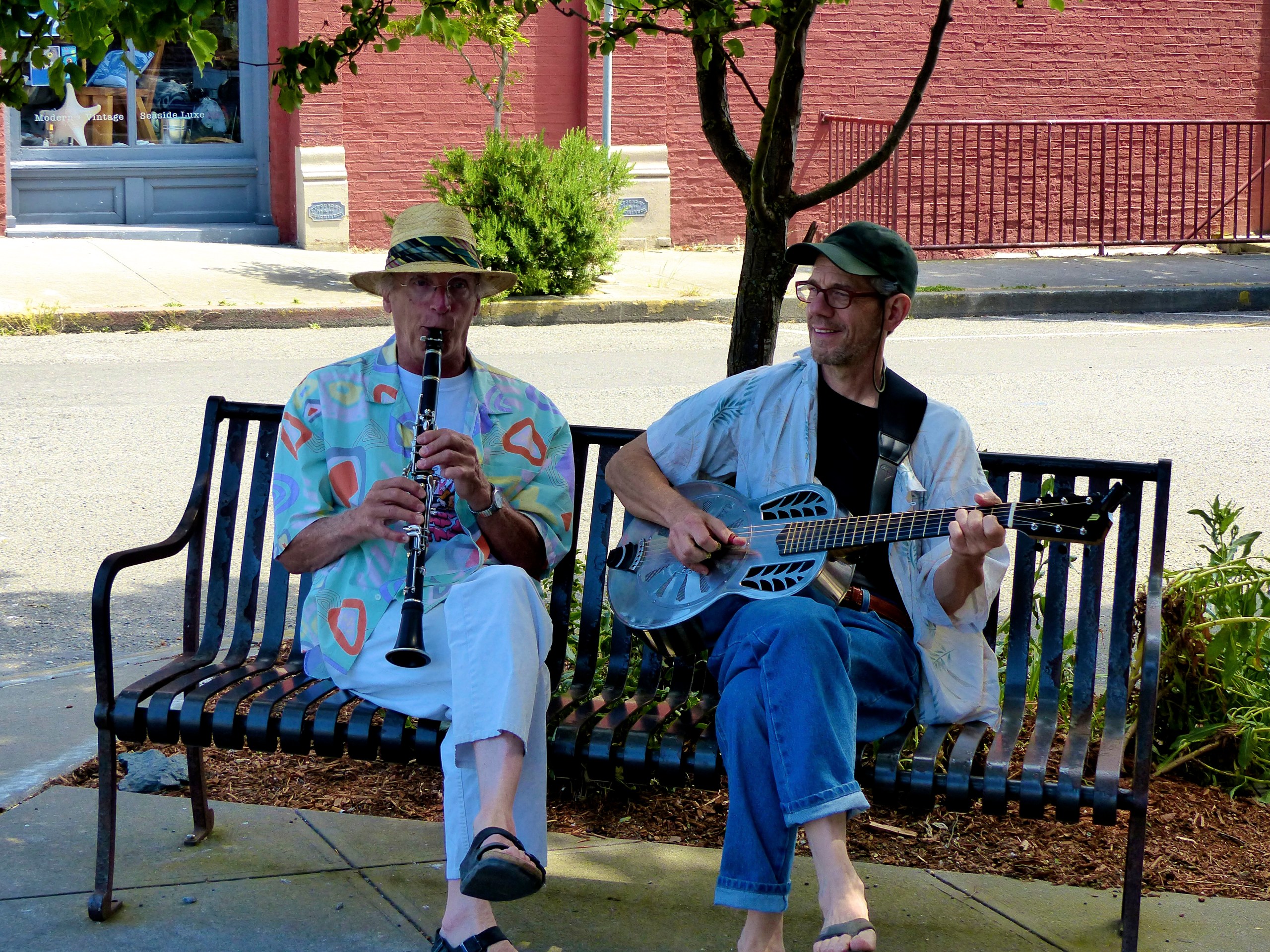 Clarinet player John Morton
