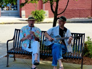 Clarinet player John Morton