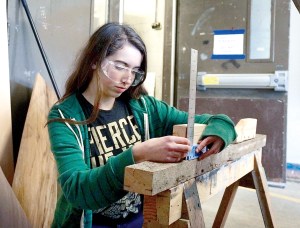 Port Townsend ninth-grader Regan Fiske