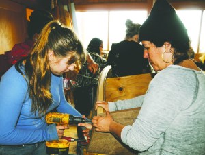 Port Townsend High School student Kaliska Simcoe