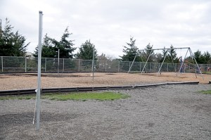 The Greywolf Parent-Teacher Association is seeking funds to replace a large piece of playground equipment for younger students at the school after some equipment was deemed unsafe.  Michael Dashiell/Olympic Peninsula News Group ()