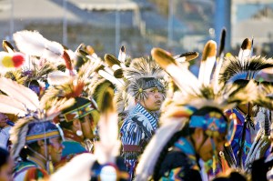 Photographer Jeff Ferguson's images of tribal powwows across the Northwest are on display at Peninsula College's Forks site this month