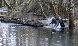Lake Sutherland residents Jason Woods