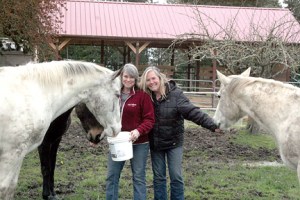 Olympic Peninsula Equine Networks founders Valerie Jackson