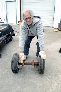 Jeff Monroe is slated to be honored in May for efforts last summer to relocate the Enchanted Valley chalet in Jefferson County. To move the building