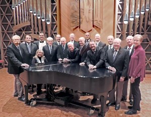 Peninsula Men's Gospel Singers will croon Saturday during their annual benefit concert