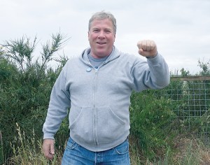 Port Townsend resident Jeff Engels will cast a vote for candidate Bernie Sanders at the Democratic National Convention in July. ()